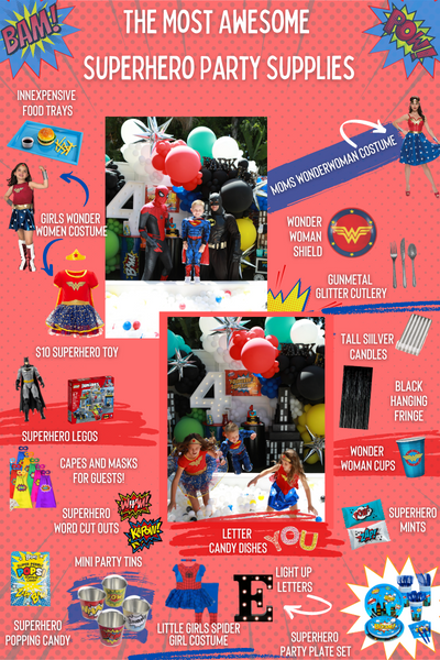 The Most Awesome Superhero Party Supplies!
