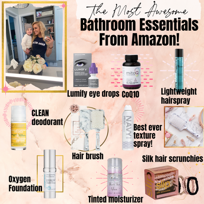 The most awesome bathroom essentials from Amazon!