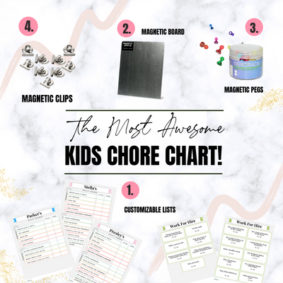 The Most Awesome Kids Chore Chart!