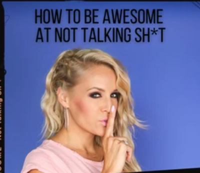 Episode 87: How To Be Awesome At Not Talking Shit