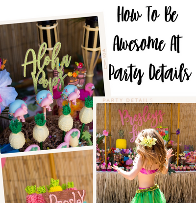 Episode 105: How To Be Awesome At Party Details