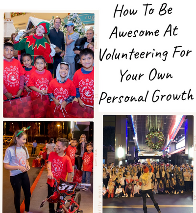 Episode 111: How To Be Awesome At volunteering For Your Own Personal Growth