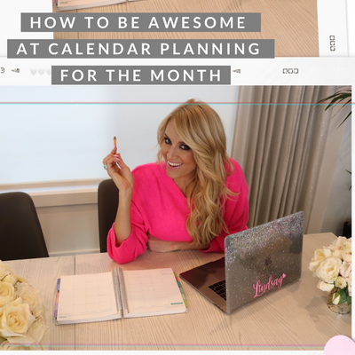 Episode 137: How To Be Awesome At Calendar Planning For The Month