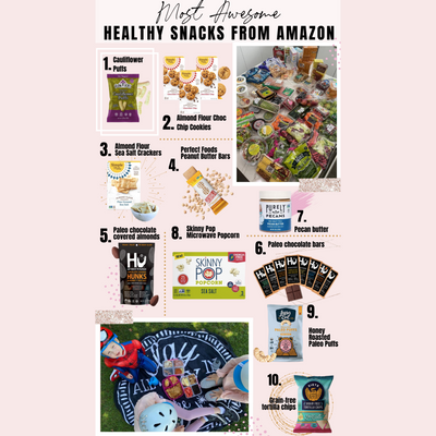Most Awesome Healthy Snacks from Amazon