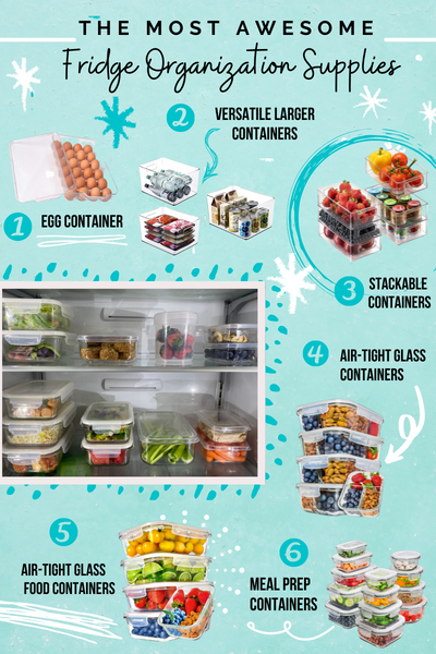 The Most Awesome Fridge Organization Supplies